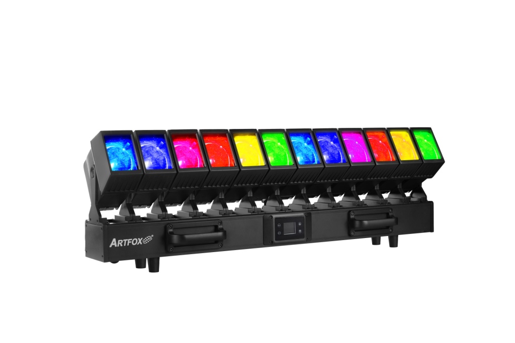 Wall wash light:12x60w, Beam wash 2-in-1, each head control individually